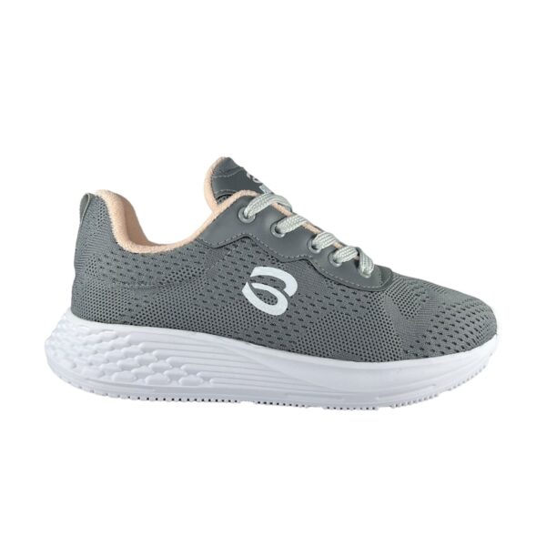 Tenis Deportivo Mujer SKR Gris